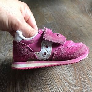 Suede Sneaker with Velcro Straps